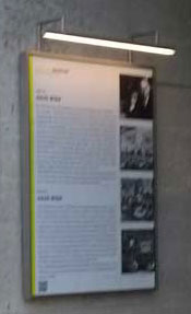 Gedenktafel am Haus Wien